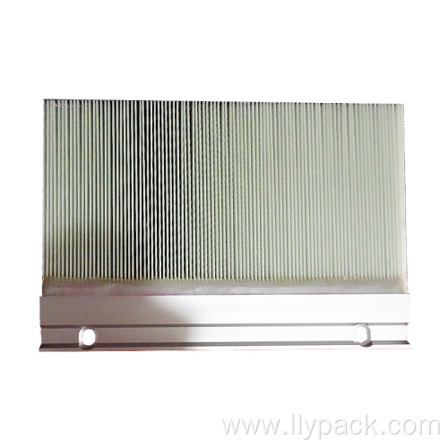 Fiberglass Comb Corrugated Slitter Carbon Fiber Paper Comb